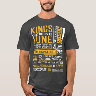 Kung är född i juni t shirt
