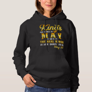 Kung är född i maj, det verkliga Kung är född på M T Shirt