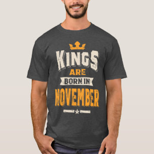 Kung är född i november t shirt