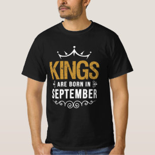 Kung är född i september t shirt