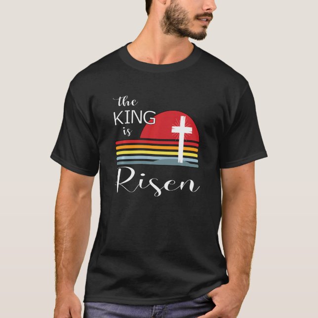 Kung är isär Jesus har kommit tillbaka till Öster T Shirt (Framsida)