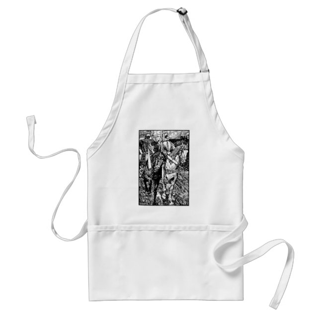 Kung Arthur Apron Förkläde (Framsidan)