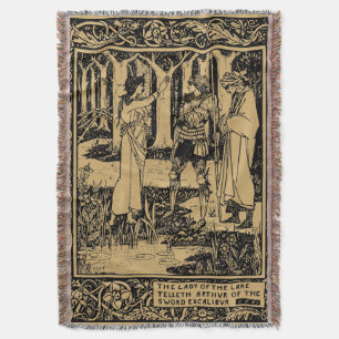 Kung Arthur av Aubrey Beardsley Mysfilt