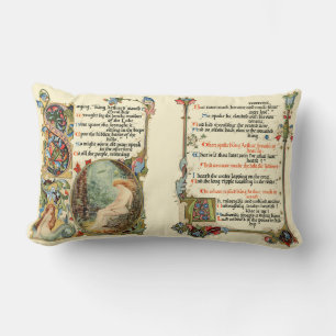 Kung Arthur Cushions berättelse Lumbarkudde