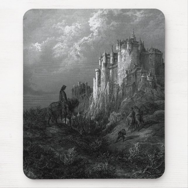 Kung Arthur och Camelot by Gustave Doré’ 1868 Musmatta (Framsidan)
