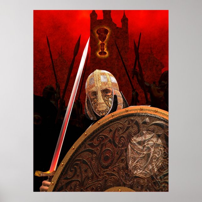 Kung Arthur och Heliga Gral Poster (Framsidan)