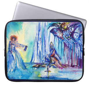 KUNG ARTHUR, SJÖJUNGFRUN OCH EXCALIBUR LAPTOP SLEEVE