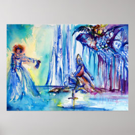 KUNG ARTHUR, SJÖNS FRU OCH EXCALIBUR POSTER