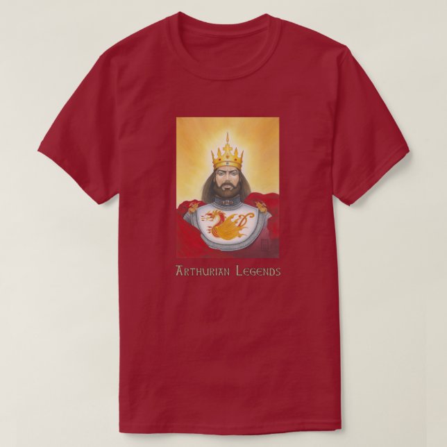 Kung Arthur T Shirt (Design framsida)