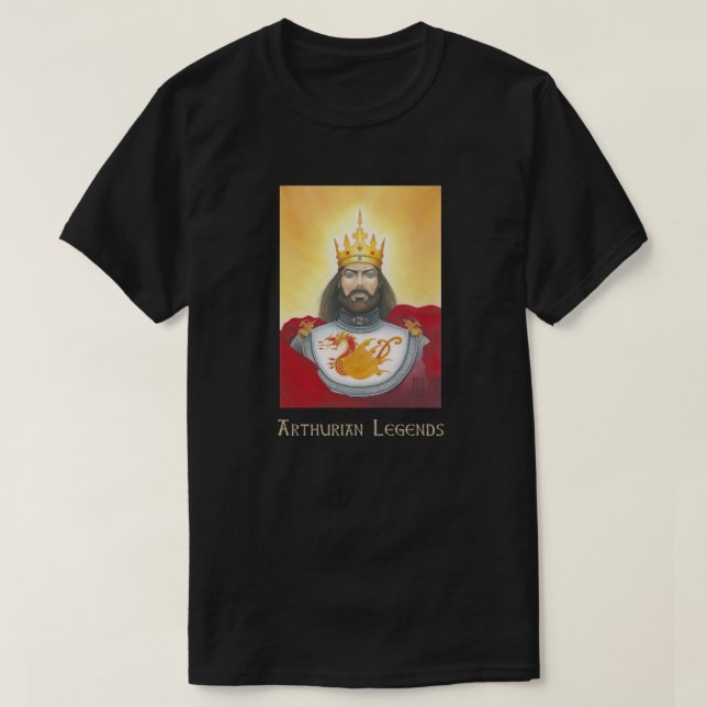 Kung Arthur T Shirt (Design framsida)