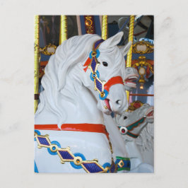 Kung Arthur's Carousel Horse Vykort
