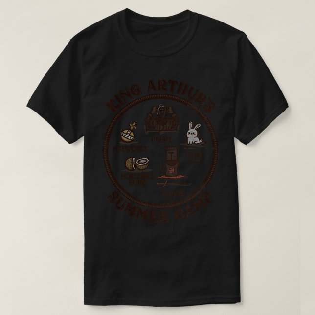 Kung Arthurs sommarläger T Shirt (Design framsida)