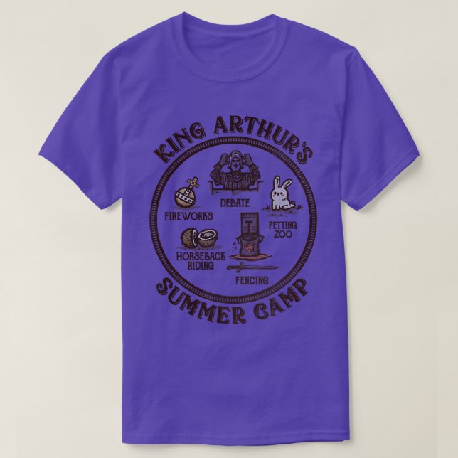 Kung Arthurs sommarläger T Shirt (Design framsida)