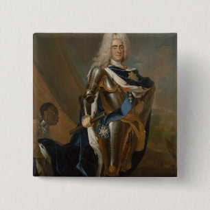 Kung Augustus II av Polen, för 1730 Knapp