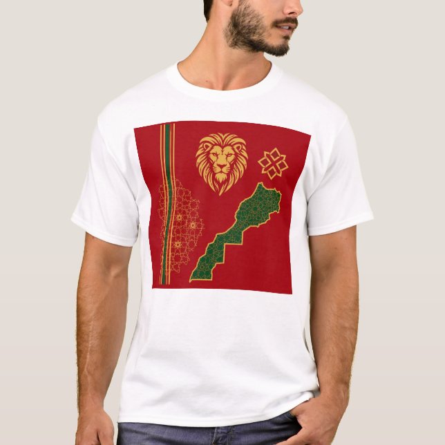Kung av Atlas-skjortan T Shirt (Framsida)