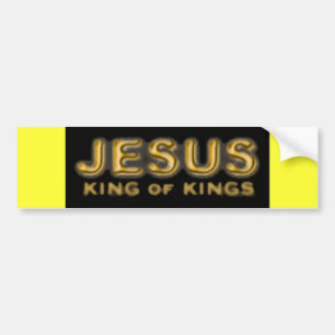 kung av bildekalet för kungar JESUS Bildekal