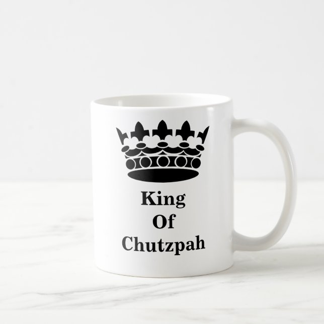 Kung av Chutzpahmuggen Kaffemugg (Höger)