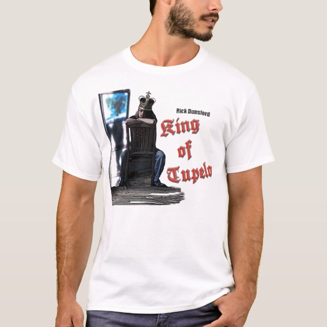 Kung av den TupelostackDunsford T-tröja T Shirt (Framsida)