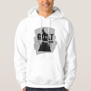 Kung Av Den Vertikala Bergs GOAT Vandring Hoodie