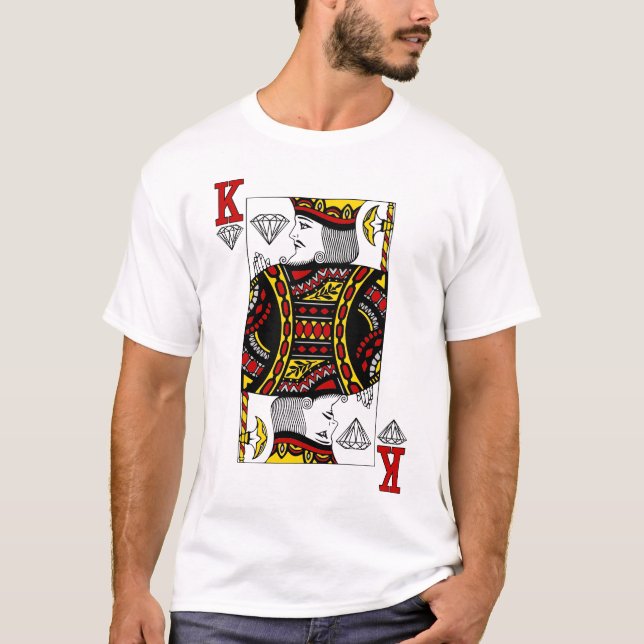 Kung av diamanter tee shirt (Framsida)