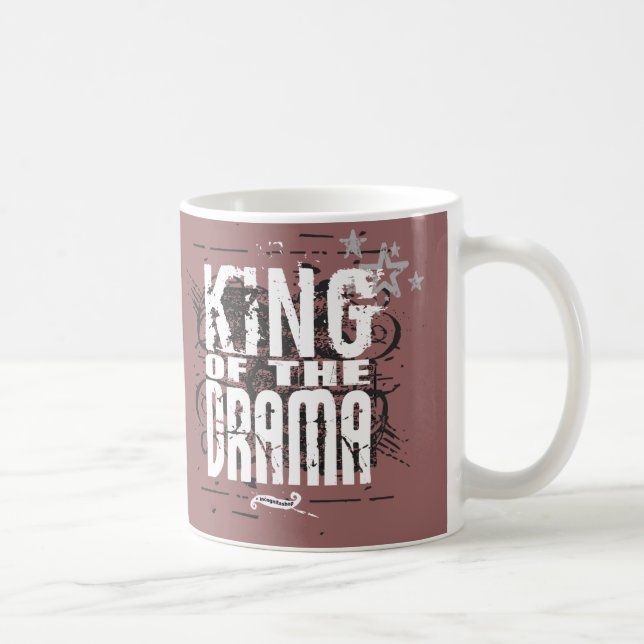 Kung av dramat kaffemugg (Höger)