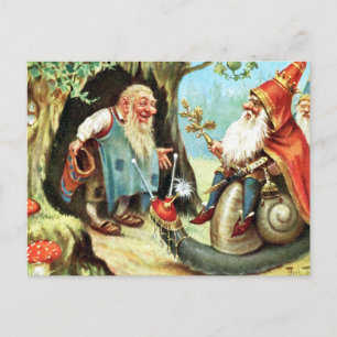 Kung av gnomesna vykort