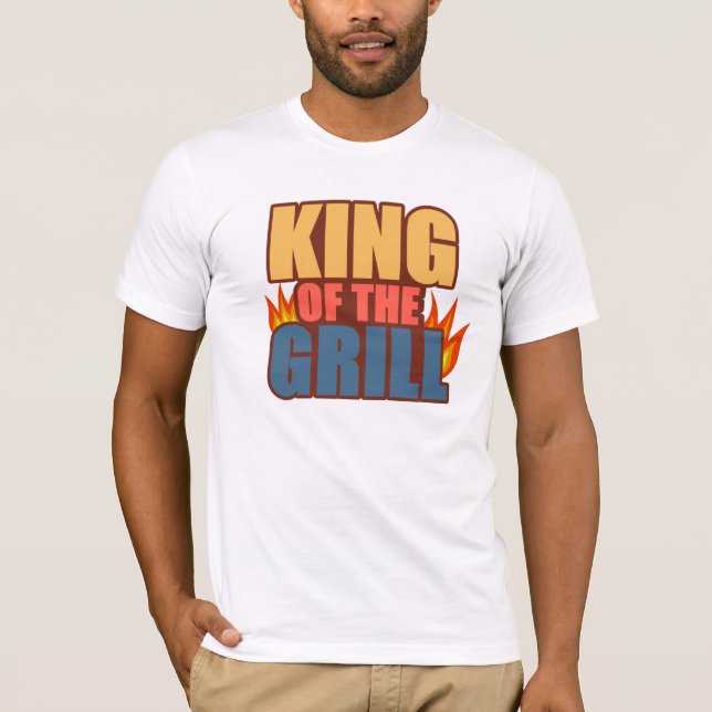 Kung av grilla t-shirt (Framsida)