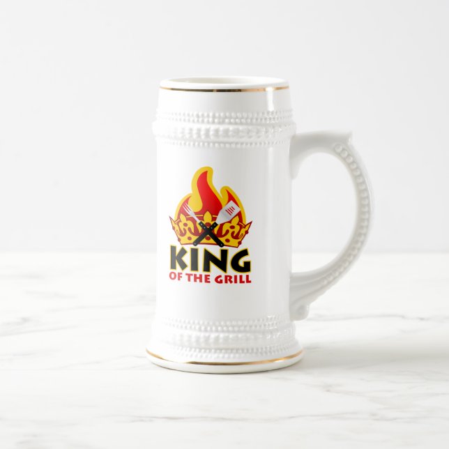 Kung av grillasteinen sejdel (Höger)
