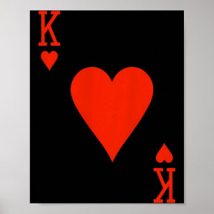Kung av hjärtan som matchar par Alla hjärtans alla Poster