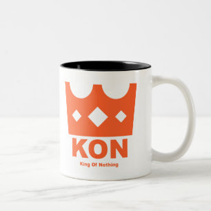 Kung av ingenting Två-Tonad mugg