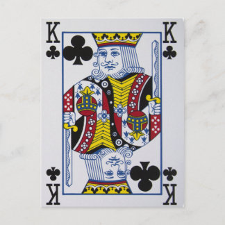 Kung av klöver (Klöver) Vykort