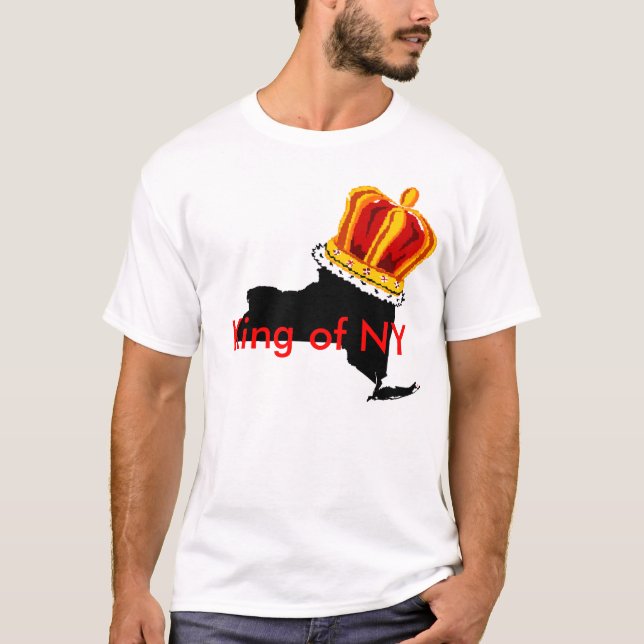 Kung av NY Tee Shirt (Framsida)