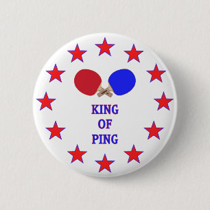 Kung av Ping Pong Knapp