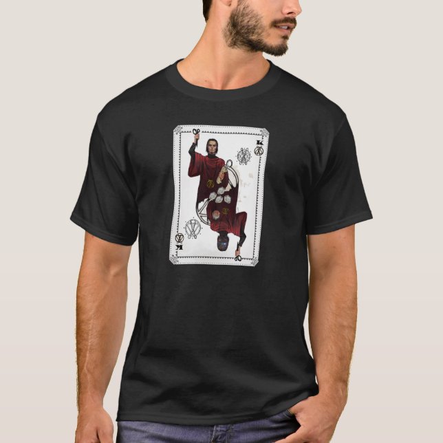 Kung av saxtshirten tee (Framsida)