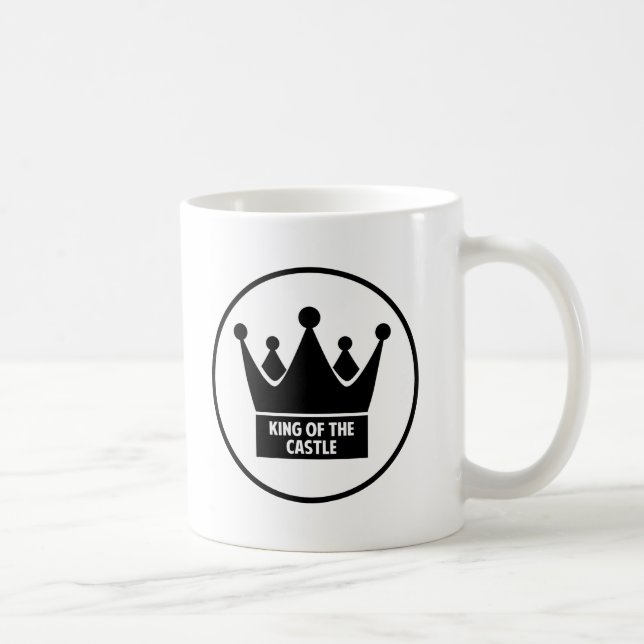 Kung av slottet kaffemugg (Höger)