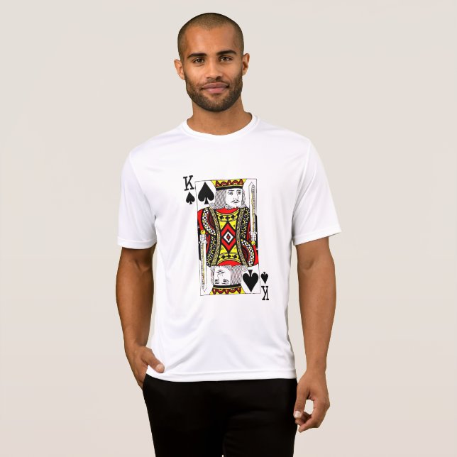 KUNG AV SPADAR TEE (Hel framsida)