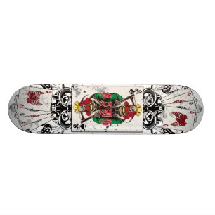Kung av spadedöskalle skateboard bräda 19,5 cm