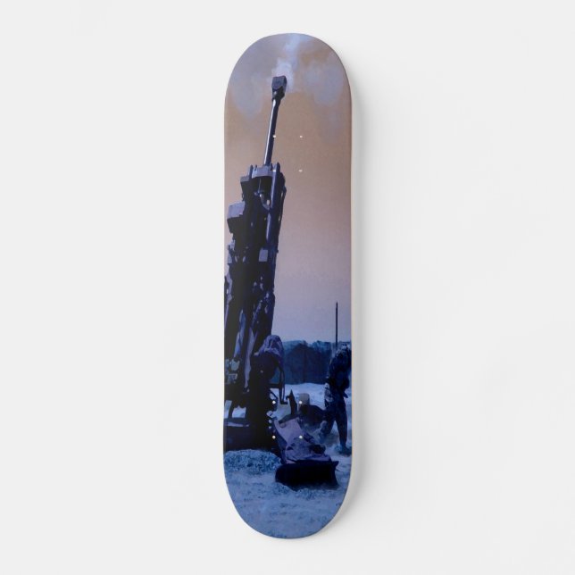 Kung av striden old school skateboard bräda 21,6 cm (Framsida)