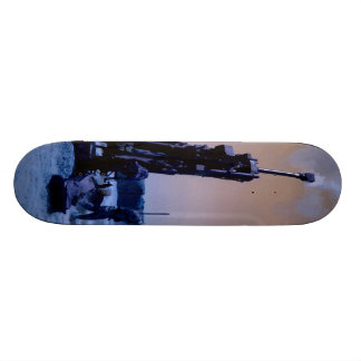 Kung av striden old school skateboard bräda 21,6 cm