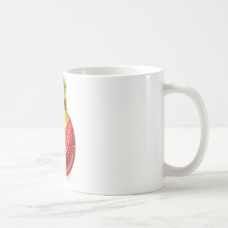 Kung av syrsan kaffemugg