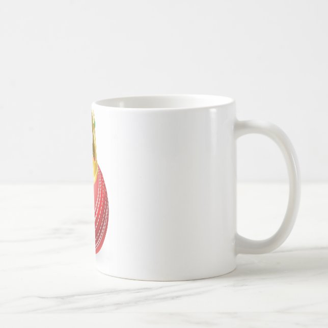 Kung av syrsan kaffemugg (Höger)