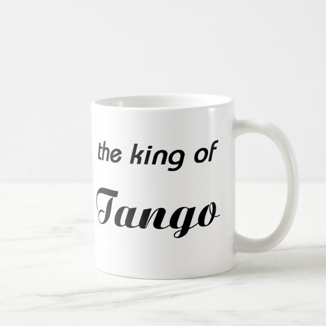 Kung av Tangodesignen! Kaffemugg (Höger)