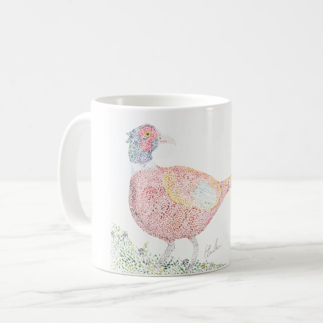 Kung av trädgården kaffemugg (Framsida vänster)