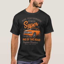 Kung av vägen högpresterande t shirt