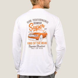 Kung av vägen högpresterande t shirt