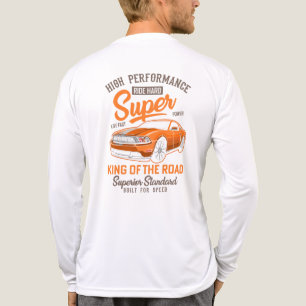 Kung av vägen högpresterande t shirt