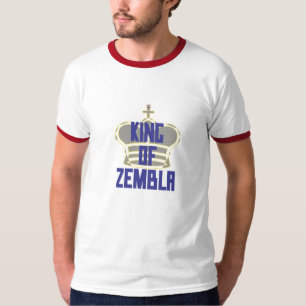 Kung av Zembla, (blåttgrått) Tee