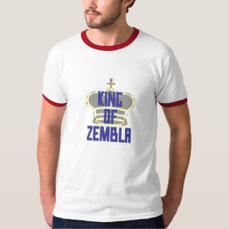 Kung av Zembla, (blåttgrått) Tee
