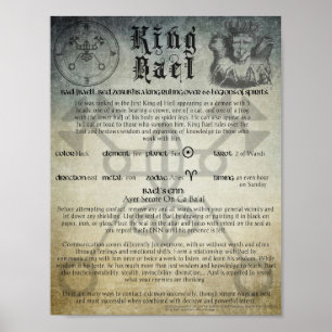 Kung Bael Goetia Poster