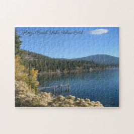 Kung Beach Sjö Tahoe Ca 11x14 Puzzle Pussel